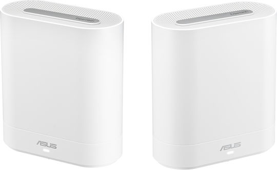 Asus ExpertWiFi EBM68 WiFi Mesh Network Access Point Wi‑Fi 6 Tri Band (2.4 & 5 & 6GHz) in Double Kit