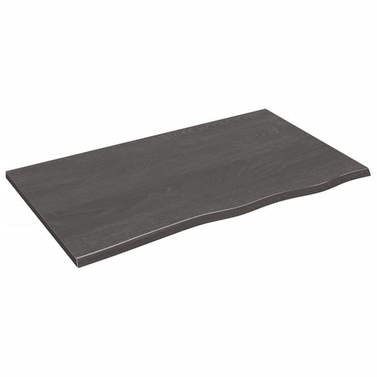 vidaXL Countertop without Sink L100xW60xH2cm Dark Grey