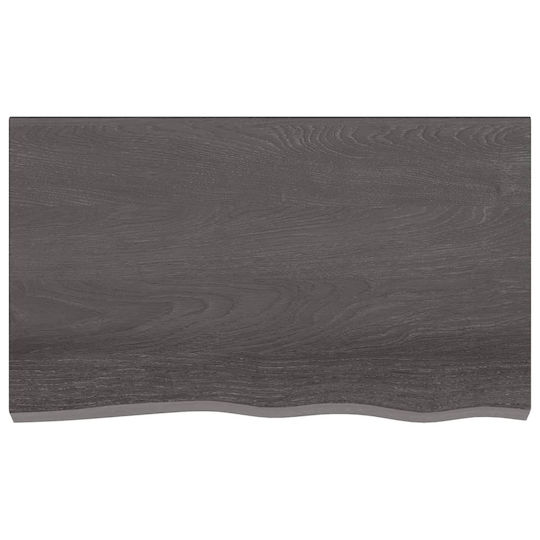 vidaXL Countertop without Sink L100xW60xH2cm Dark Grey