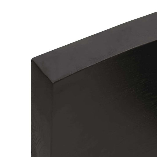 vidaXL Countertop without Sink L100xW50xH6cm Dark Grey