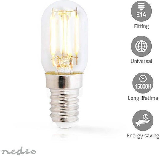 Nedis Λαμπάκι Ψυγείου 1.5W για Ντουί E14