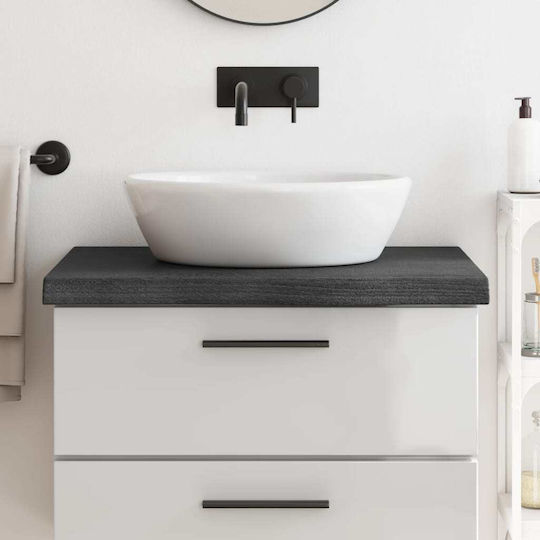 vidaXL Countertop without Sink L80xW60xH6cm Gray