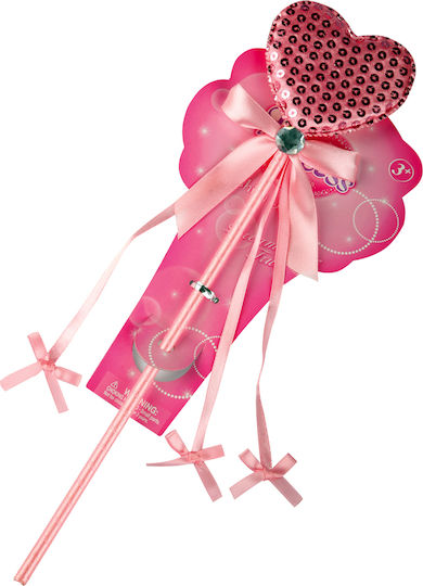 Carnival Wand Pink 6pcs