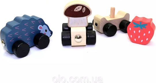 Cubika Ziehspielzeug Igel aus Holz für 18++ Monate