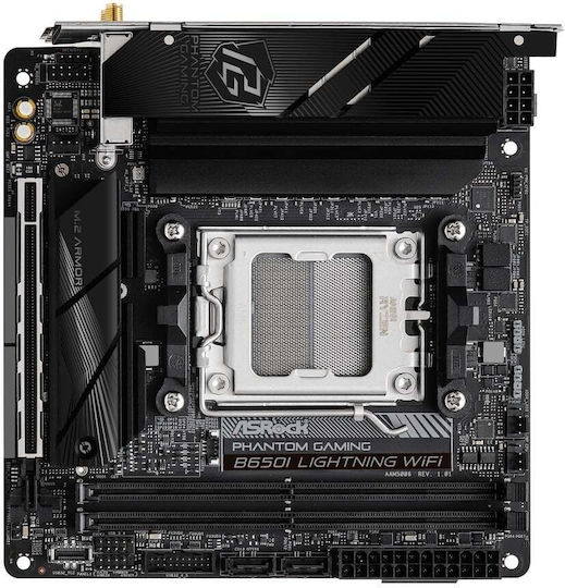 ASRock B650I Lightning WiFi Motherboard Mini ITX με AMD AM5 Socket 90-MXBMP0-A0UAYZ