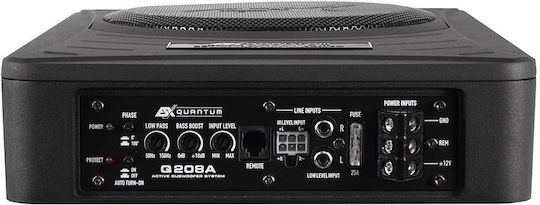 Esx Q 208 A Αυτοενισχυόμενο Subwoofer Αυτοκινήτου 150W RMS με Κούτα