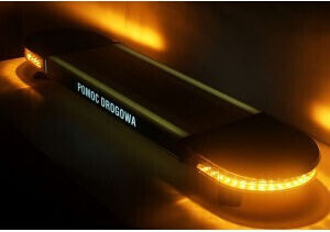 Kamar Автомобилен фар LED 12 / 24V 124см с Orange Осветление