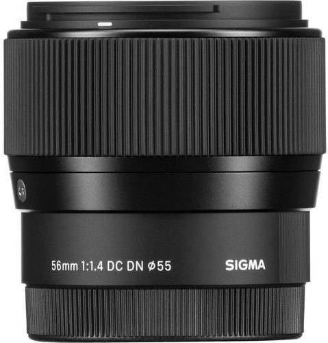 Sigma Crop Obiectiv Foto 56mm f/1.4 DC DN Contemporary Teleobiectiv pentru Montura Leica L Black