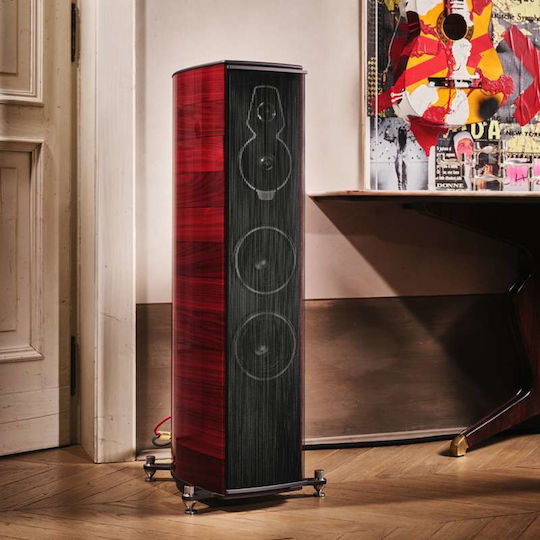 Sonus Faber Homage Serafino G2 18107-3190 Pair of Hi-Fi Speakers Floor 50W 3.5 No of Drivers Red