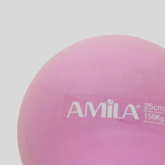 AMILA Mini Ball Pilates 25cm 0.1kg in Pink Color