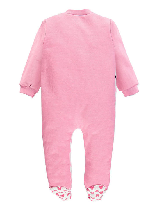 Ellepi Baby Bodysuit Set Long-Sleeved Pink