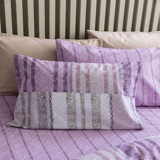 Palamaiki Sheet Sets Queen 240x260cm. Fashion Life Multicolour 4pcs
