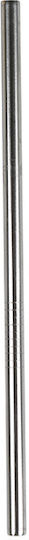 Nava Glass Thermos Stainless Steel 450ml Pink with Straw