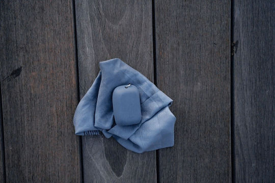 Matador Πετσέτα Microfiber Προσώπου σε Θήκη Μπλε 39x39εκ.