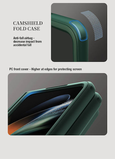 Nillkin Camshield Задна Корица Силикон 0.2мм Черен Galaxy Z Fold5