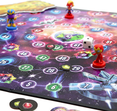 Cartamundi Board Game Marvel: Home Sprint Avengers for 2-4 Players 6+ Years (EN)