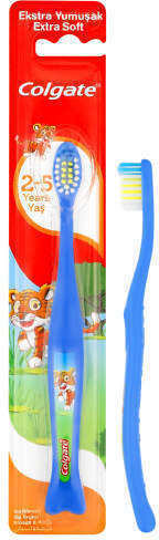 Colgate Kids Toothbrush for 2+ years Blue Tiger