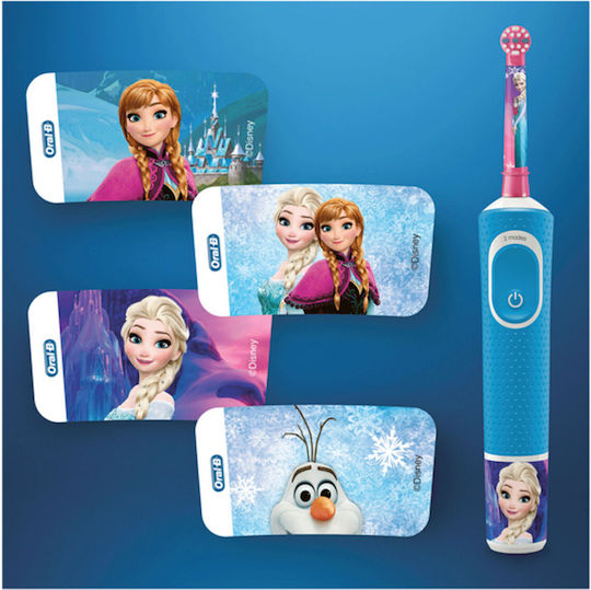 Oral-B Frozen Children's Electric Toothbrush With Chronograph For 3+ Years With Replacement Heads