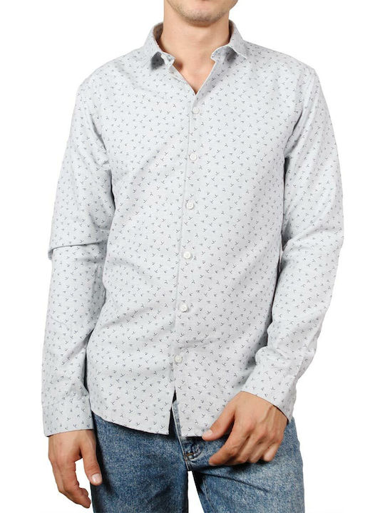 Minimum Fidel Men's Shirt Long Sleeve Gray