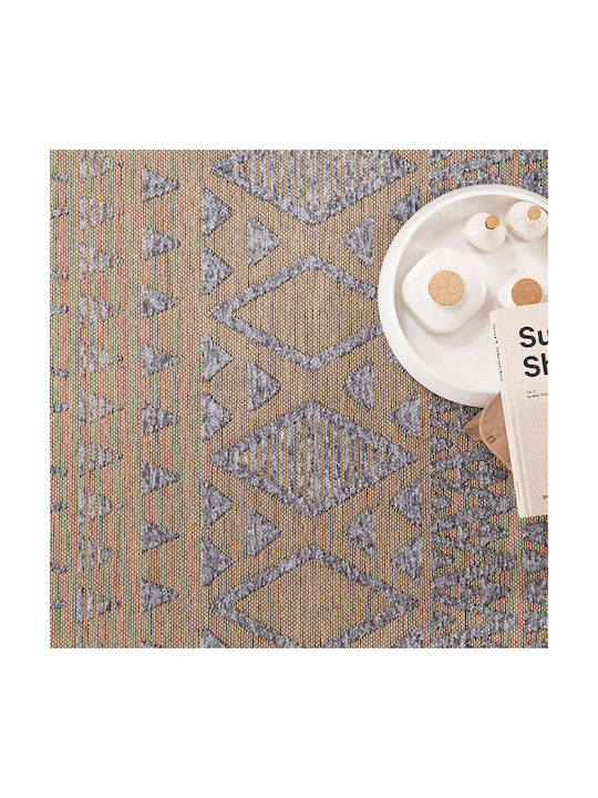 Royal Carpet Gloria Cotton 10 Χαλί Ορθογώνιο Καλοκαιρινό Grey 120x180cm