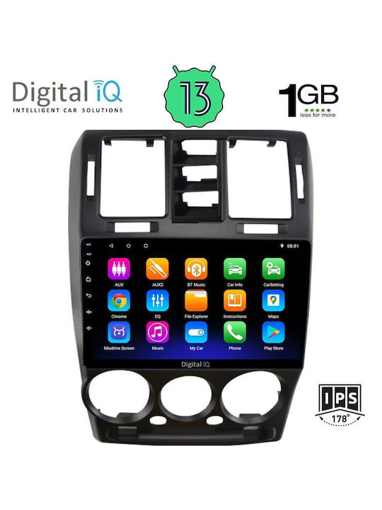 Digital IQ Ηχοσύστημα Αυτοκινήτου για Hyundai Getz 2002-2011 (Bluetooth/USB/WiFi/GPS) με Οθόνη Αφής 9"