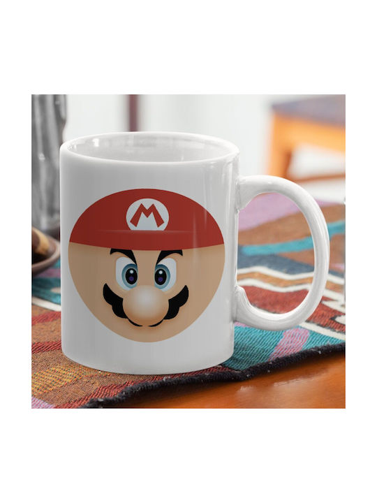 Koupakoupa Flat Mug Ceramic Multicolored 330ml