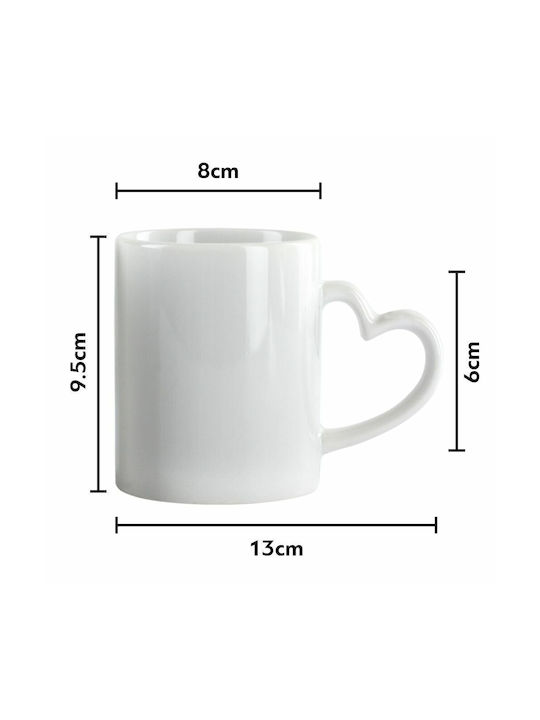 Koupakoupa Κρητικός Οι Ceramic Cup White 330ml