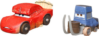 Mattel Cave Mcqueen and Dino Pitty Car Set for 3++ Years