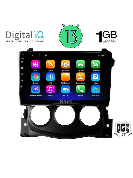 Digital IQ Ηχοσύστημα Αυτοκινήτου για Nissan 370Z 2009-2012 (Bluetooth/USB/WiFi/GPS/Apple-Carplay/Android-Auto) με Οθόνη Αφής 9"
