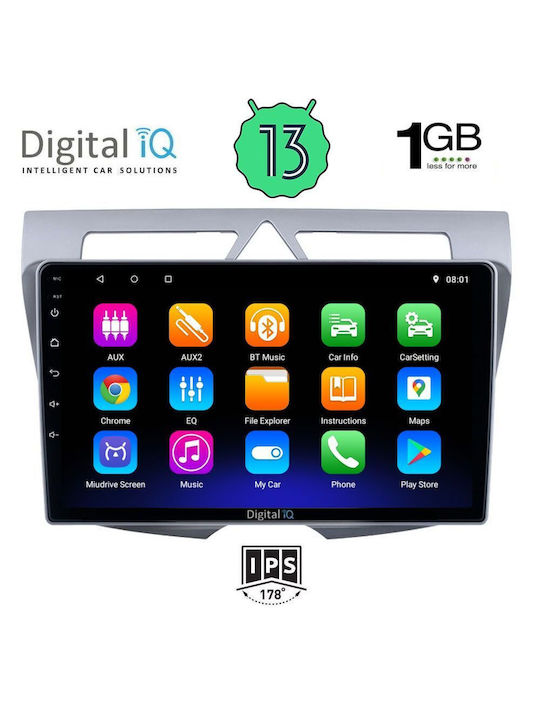 Digital IQ Car Audio System for Kia Picanto 2008-2011 (Bluetooth/USB/WiFi/GPS/Apple-Carplay/Android-Auto) with Touch Screen 9"