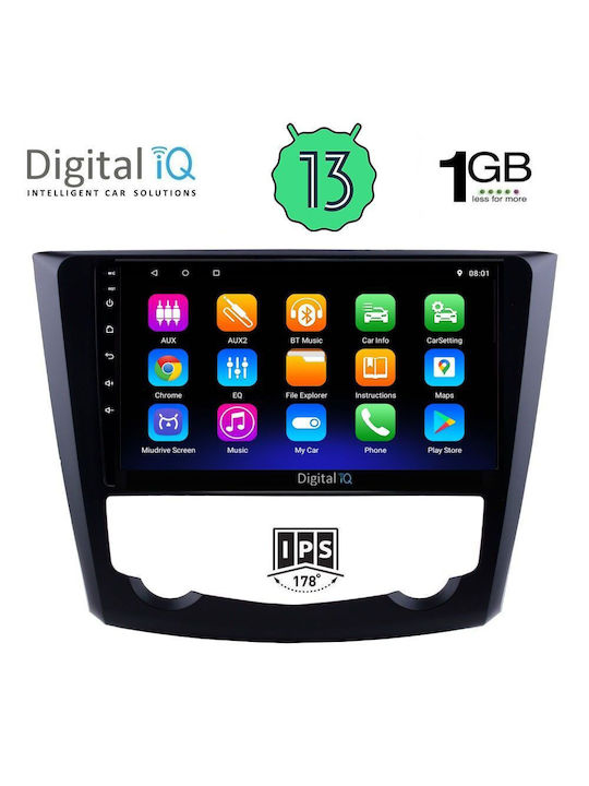 Digital IQ Car Audio System for Renault Kadjar 2015> (Bluetooth/USB/WiFi/GPS) with Touch Screen 9"