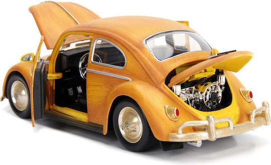 Jada Toys Transformers Transformers Bumblebee VW Beetle Количка Мащаб 1:24