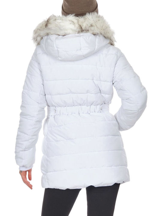 Only Яке Puffer Бял