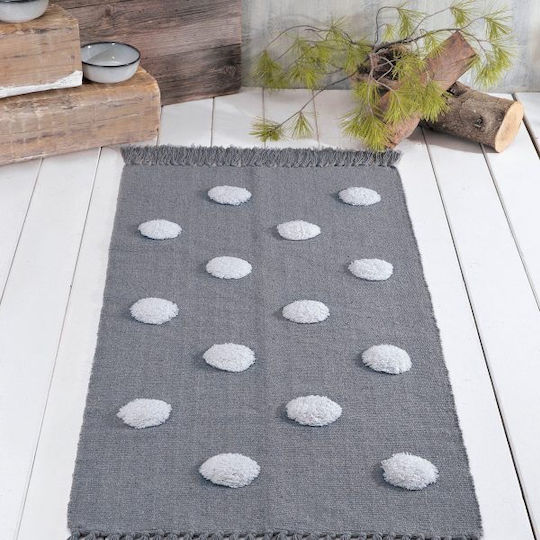 Rythmos Olson Cotton with Fringes Gray Rythmos Olson Cotton with Fringes Gray