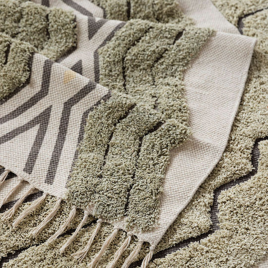 Nima Impala Rug Rectangular Summer Cotton Beige