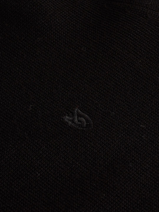 Langarm-Pullover Schwarz