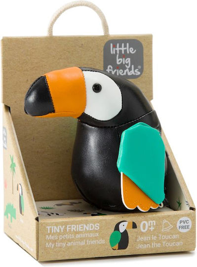 Baby to Love Animal Rattle Colette Jean The Little Toucan made of Fabric for 0++ Months