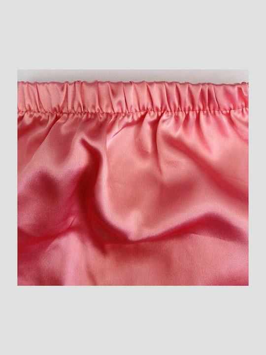 Kal-tsa Winter Satin,σατεν Babydoll Rosa