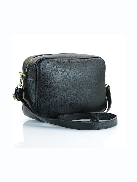 Passaggio Leather Leather Women's Bag Shoulder Black