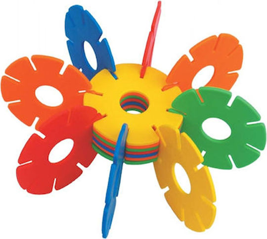 Plastic Construction Toy Flowers