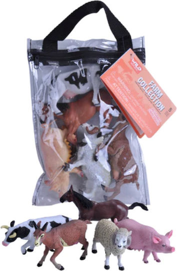 Wild Republic Polybag-Zip Farm για 3+ Ετών 5εκ.