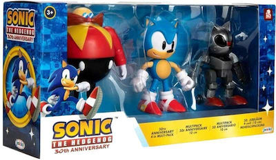 Jakks Pacific Jucărie Miniatură 30th Anniversary Sonic pentru 3+ Ani