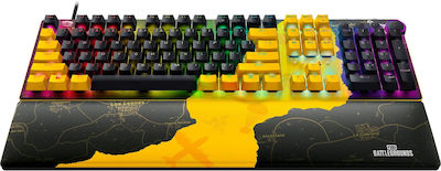 Razer Huntsman V2 Optical Gaming Keyboard with Razer Linear Optical Gen2 switches and RGB lighting (US English) PUBG: BATTLEGROUNDS Edition