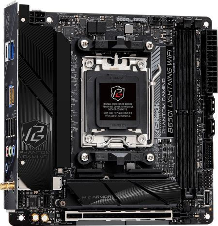 ASRock B650I Lightning WiFi Motherboard Mini ITX με AMD AM5 Socket 90-MXBMP0-A0UAYZ