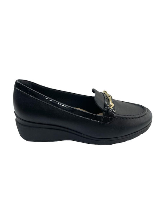 Piccadilly Women's Moccasins in Black Color