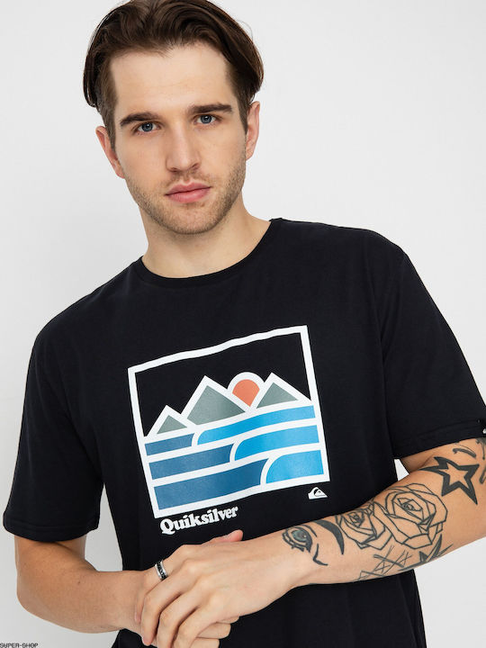 Quiksilver Men's Short Sleeve T-shirt Black