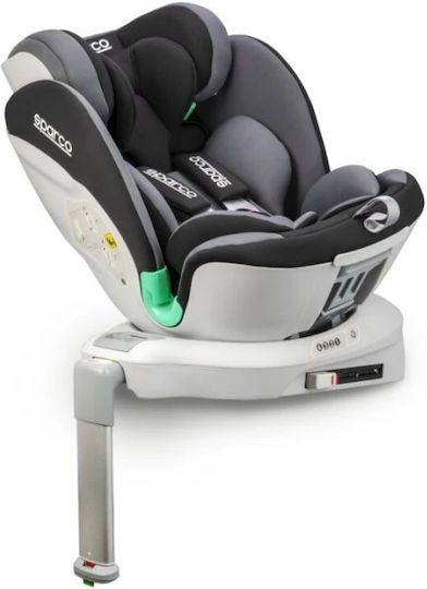 Sparco SK6000I Baby Car Seat i-Size Black Grey 0-36 kg