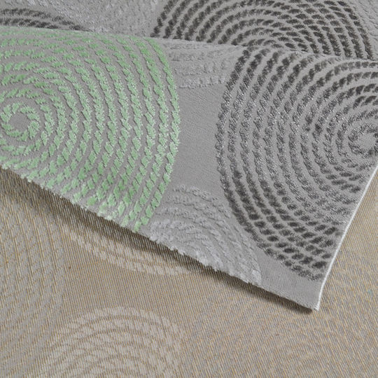 Saray Home Delux Modern Bedroom Rugs Set Ladi 36725A-GRN-SET 3pcs
