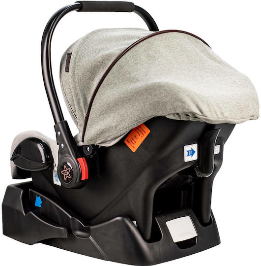 Bebe Stars Baby Plus Детско Столче за Кола Сив 0-13 кг