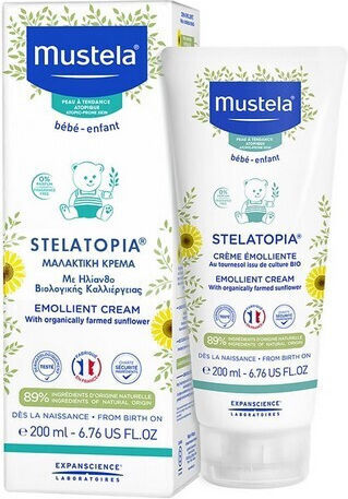 Mustela Stelatopia Emollient Cream Cream for Hydration 200ml